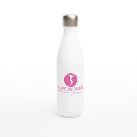 Free Women Free Women White 17oz Stainless Steel Water Bottle
